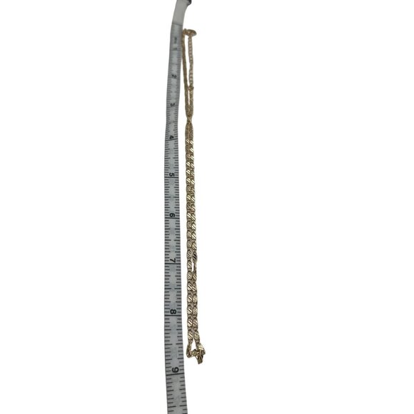 Silver Tone Diamond Cut Mirror Chain Necklace 18'' Unisex Fashion Jewelry - Picture 9 of 12